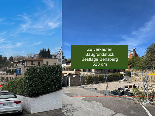 Grundstück zum Kauf provisionsfrei 750.000 € 523 m² Grundstück Baugenehmigung vorhanden frei ab sofort Bensberg Bergisch Gladbach 51429