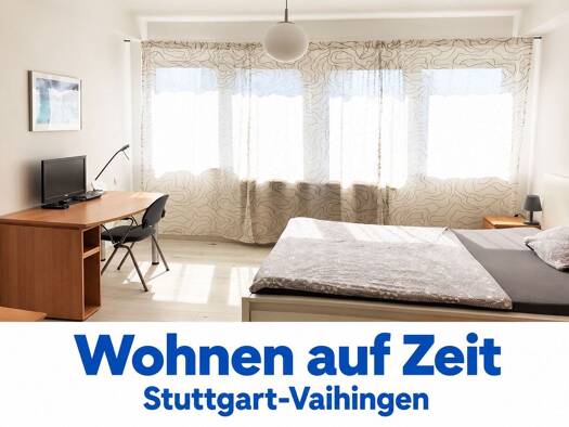 Wohnung zur Miete auf Zeit 990 € 1 Zimmer 35 m² frei ab 24.10.2026 Ruppmannstraße Vaihingen Stuttgart 70565