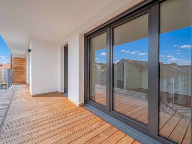 Wohnung zum Kauf - Erstbezug 630.000 € 3 Zimmer 91 m² 5. Geschoss Ludwig-Feuerbach-Straße Rennweg Weiterer Innenstadtgürtel West / Nord / Ost 90489