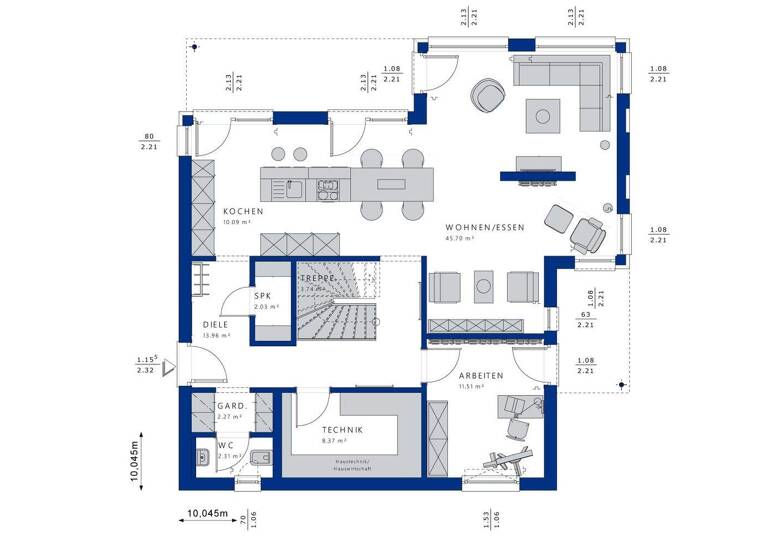 Villa zum Kauf 1.250.000 € 5 Zimmer 183 m² 550 m² Grundstück Plauen Dresden 01187