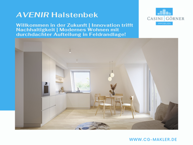 Maisonette zum Kauf - Erstbezug provisionsfrei 529.000 € 4 Zimmer 86 m² 2. Geschoss Halstenbek 25469
