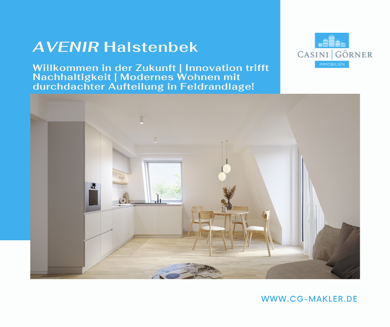 Maisonette zum Kauf - Erstbezug provisionsfrei 529.000 € 4 Zimmer 86 m² 2. Geschoss Halstenbek 25469