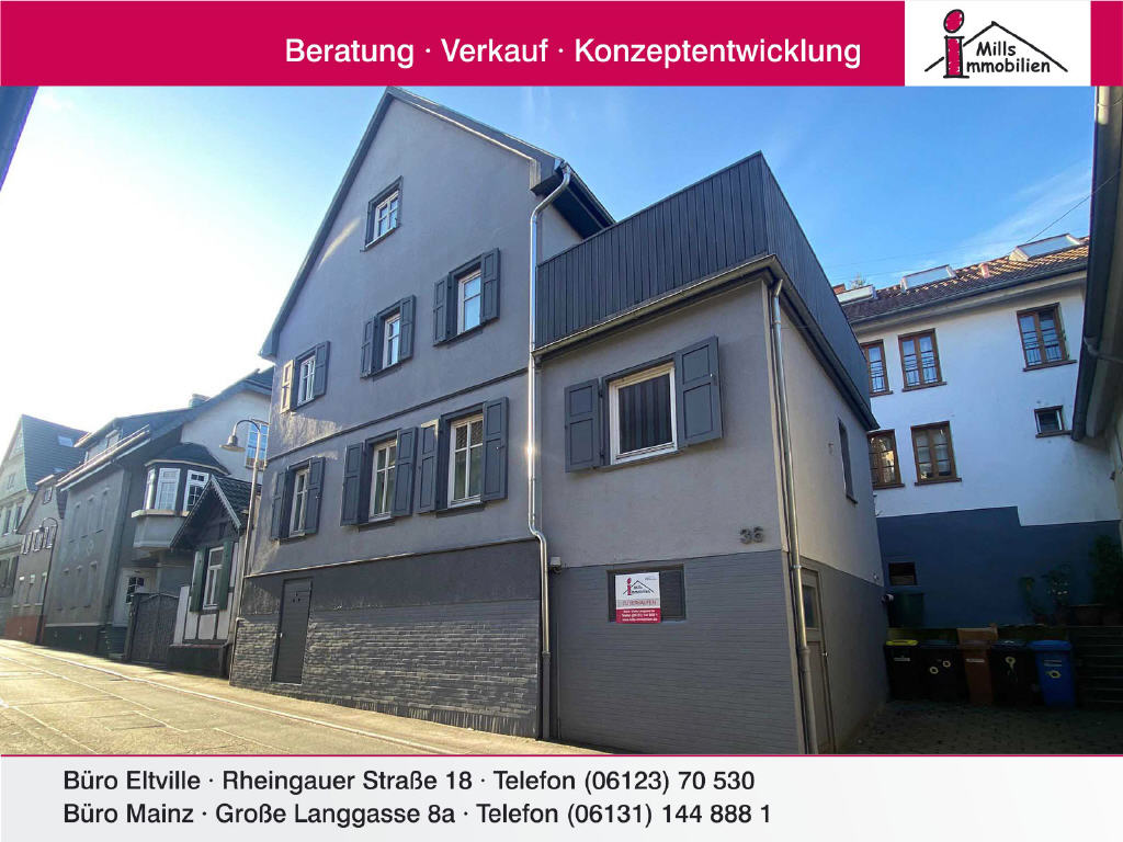 Einfamilienhaus zum Kauf 299.000 € 6 Zimmer 160 m²<br/>Wohnfläche 109 m²<br/>Grundstück Martinsthal Eltville am Rhein 65344