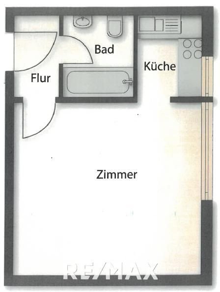 Wohnung zum Kauf 185.000 € 1 Zimmer 32 m²<br/>Wohnfläche Innsbruck Innsbruck 6020