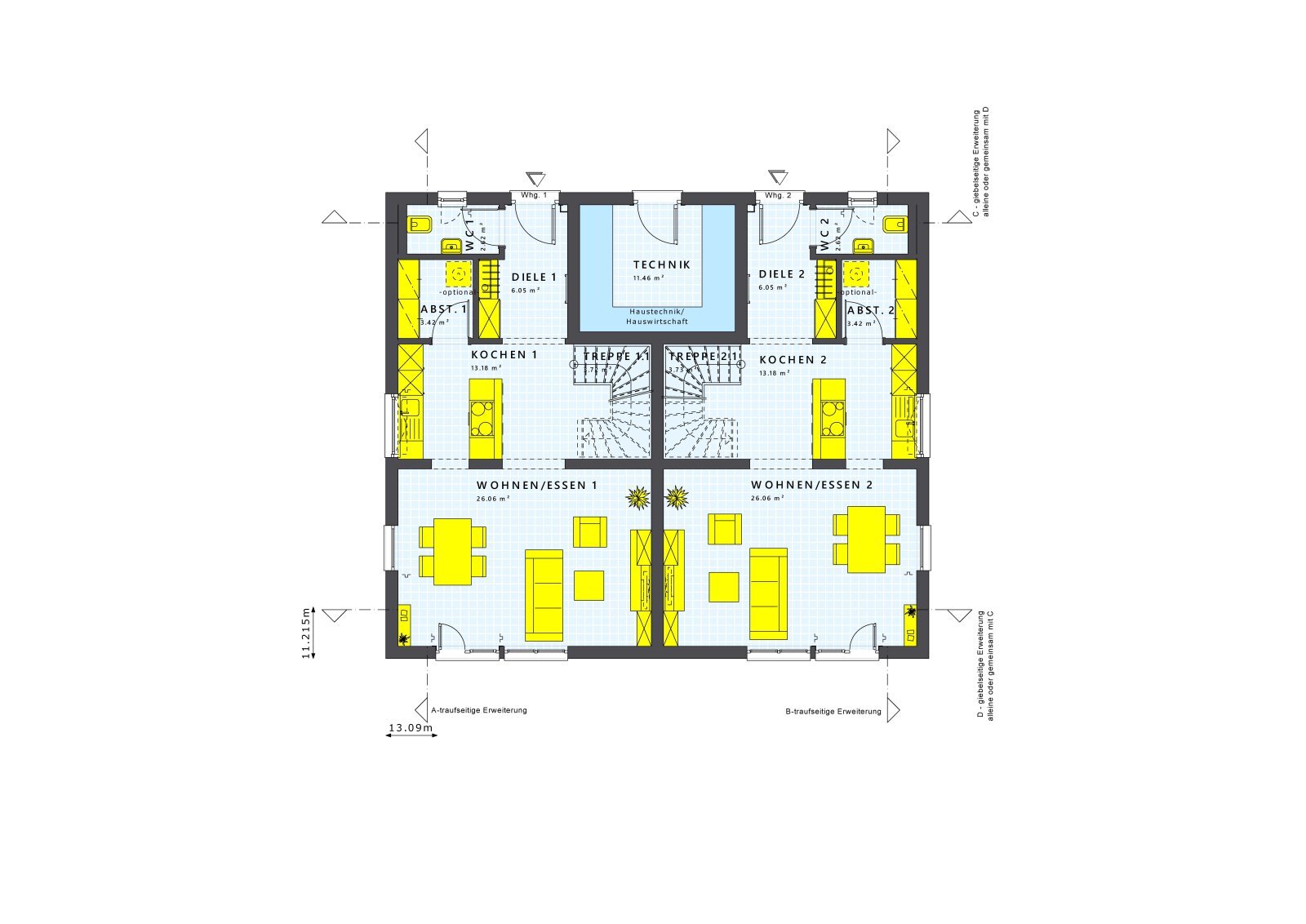 Doppelhaushälfte zum Kauf 491.148 € 10 Zimmer 243,3 m²<br/>Wohnfläche 631 m²<br/>Grundstück Wochowsee Storkow 15859