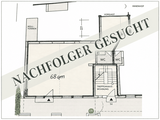 Laden zur Miete 966 € 1 Zimmer 68 m² Verkaufsfläche Insel Lindau (Bodensee) 88131