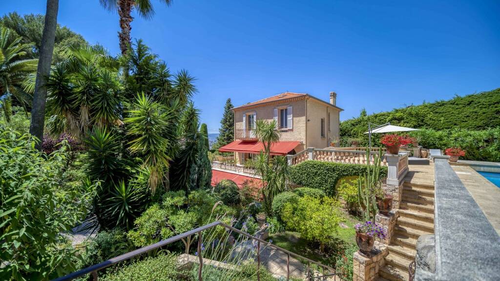 Einfamilienhaus zum Kauf 1.990.000 € 7 Zimmer 280 m² 1.536 m² Grundstück Val de Gorbio LE CANNET 06110