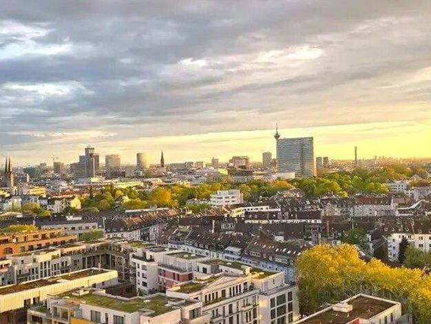 Wohnung zum Kauf 1.250.000 € 4 Zimmer 129 m² 15. Geschoss Düsseltal Düsseldorf 40211