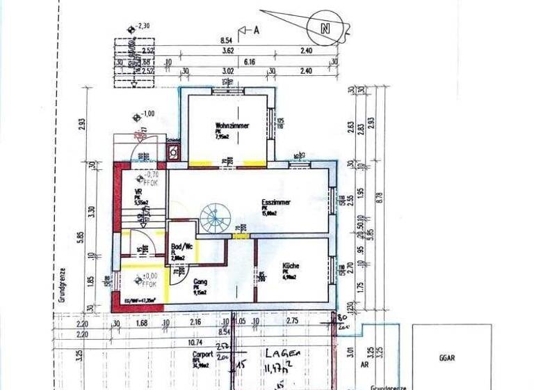 Einfamilienhaus zum Kauf 210.000 € 5 Zimmer 102 m² 1.100 m² Grundstück Muckendorf an der Donau 3426