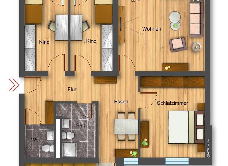 Wohnung zum Kauf 235.000 € 4 Zimmer 94 m²<br/>Wohnfläche 1.<br/>Geschoss Schnaitheim Heidenheim an der Brenz 89518