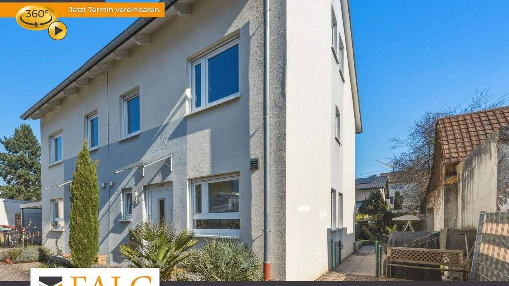 Doppelhaushälfte zum Kauf 540.000 € 5 Zimmer 120,6 m² 235 m² Grundstück Grünwettersbach Karlsruhe 76228