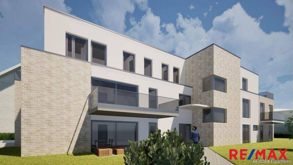 Wohnung zur Miete - Erstbezug 1.050 € 2,5 Zimmer 75,5 m² 1. Geschoss Elsen Paderborn / Elsen 33106