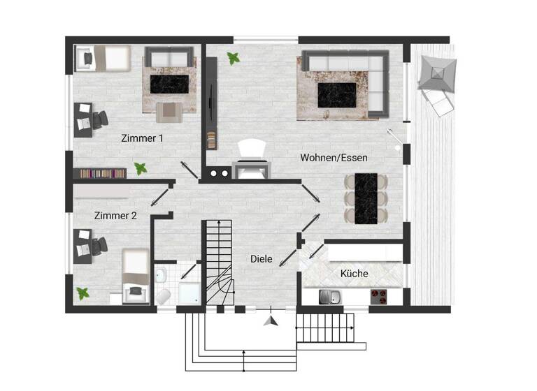 Haus zum Kauf 820.000 € 7 Zimmer 210 m² 1.119 m² Grundstück Garstedt Norderstedt 22850