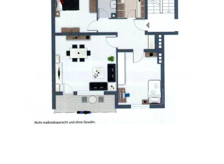 Wohnung zur Miete 1.050 € 3 Zimmer 77,4 m² Geschoss 3/5 frei ab sofort Kaiserstraße 111 A Offenbach am Main 63065