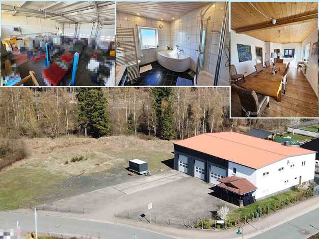 Werkstatt zum Kauf provisionsfrei 799.000 € 514 m² Lagerfläche Burgwald Burgwald 35099