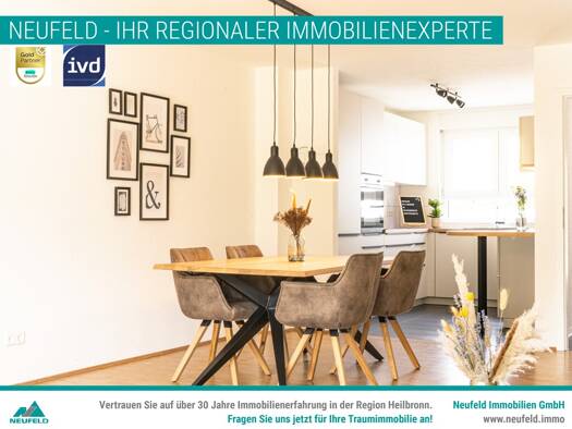 Doppelhaushälfte zum Kauf - Erstbezug 498.900 € 4 Zimmer 130 m² 209 m² Grundstück Neuenstadt Neuenstadt am Kocher 74196
