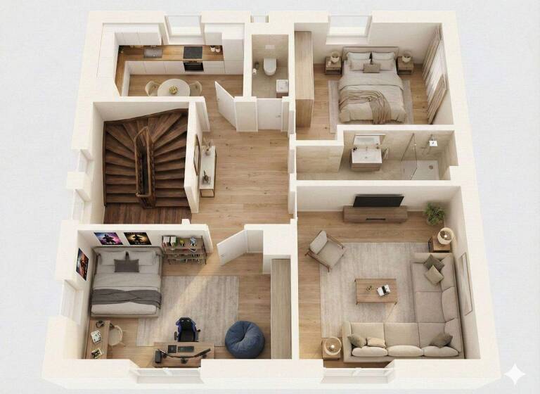 Wohnung zum Kauf 165.000 € 3 Zimmer 62,2 m² Trossingen 78647