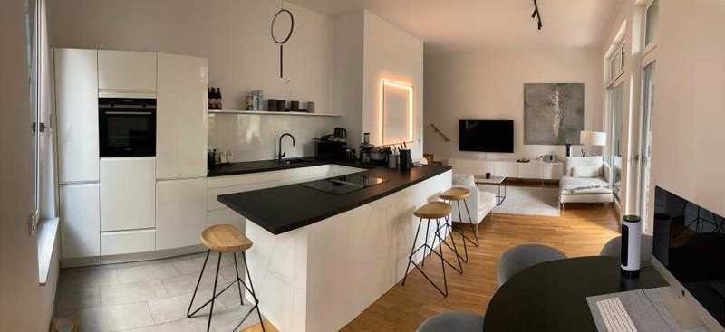 Wohnung zur Miete 900 € 2 Zimmer 81 m²<br/>Wohnfläche Frankfurter Str. Lessingstraße Wiesbaden 65189