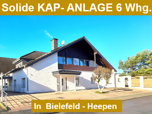 Mehrfamilienhaus zum Kauf 1.149.000 € 15 Zimmer 536 m² 890 m² Grundstück Heepen Bielefeld 33719