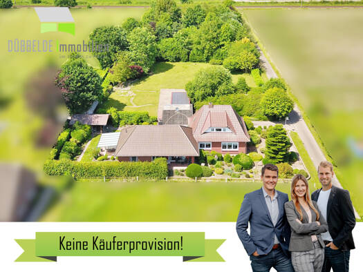 Mehrfamilienhaus zum Kauf provisionsfrei 475.000 € 7 Zimmer 211,3 m² 5.613 m² Grundstück Vreschen-Bokel Apen 26689