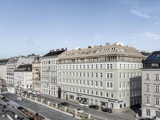 Wohnung zum Kauf - Erstbezug 990.000 € 2 Zimmer 60,8 m² 4. Geschoss Rechte Wienzeile 21 Wien 1040