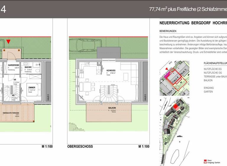 Haus zum Kauf - Erstbezug 488.000 € 3 Zimmer 77,7 m² Hochrindlstraße Hochrindl 9571