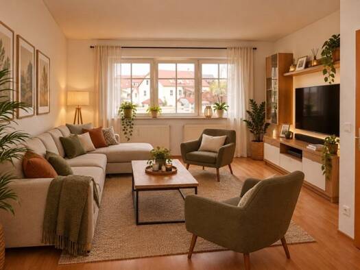 Wohnung zur Miete 400 € 2 Zimmer 57,1 m² 1. Geschoss frei ab sofort Wittichenau Wittichenau 02997