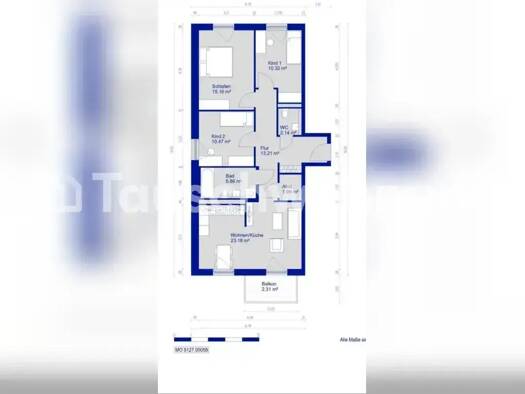 Wohnung zur Miete Tauschwohnung 1.125 € 4 Zimmer 85 m² 2. Geschoss Müggelheim Berlin 12487