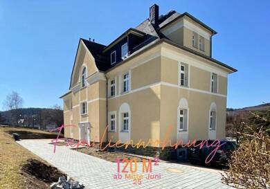 Wohnung zur Miete 775 € 5 Zimmer 120 m² 1. Geschoss frei ab sofort Auerbacher Straße 10 Gornsdorf 09390