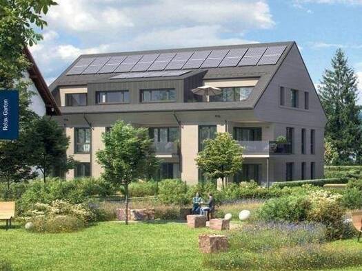 Wohnung zum Kauf - Neubau provisionsfrei 399.500 € 2 Zimmer 50,7 m² EG frei ab sofort Bundesstraße 27 Zarten Kirchzarten 79199