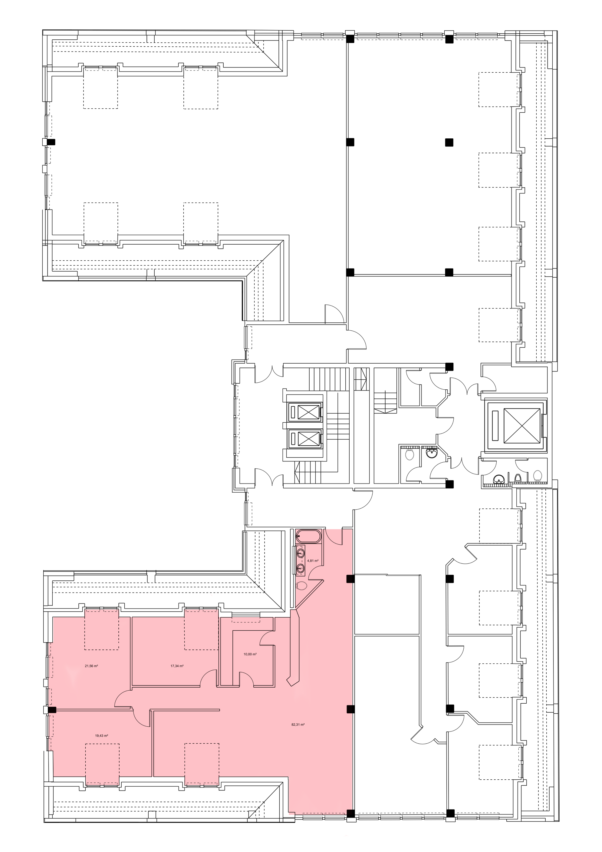 Wohnung zur Miete 1.897 € 4 Zimmer 186 m²<br/>Wohnfläche 5.<br/>Geschoss 01.12.2024<br/>Verfügbarkeit Max-Planck-Straße 7 Unterschleißheim Unterschleißheim 85716