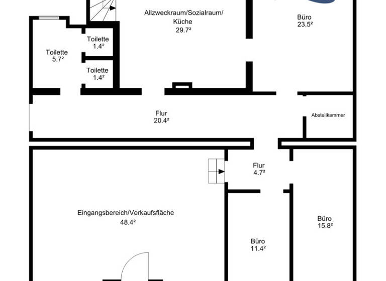 Laden zur Miete Ostenviertel Regensburg 93055