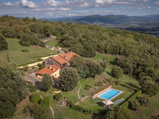 Bauernhaus zum Kauf 1.490.000 € 7 Zimmer 420 m² 34.589 m² Grundstück Panoramablick Civitella in Val di Chiana 52041