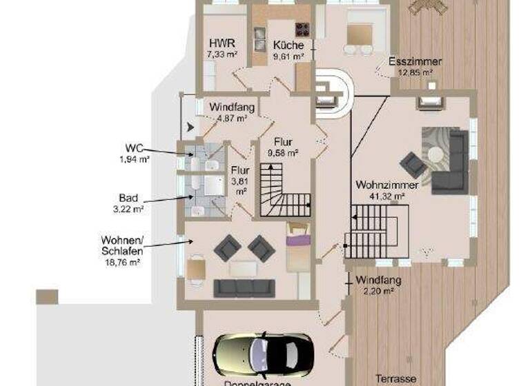 Einfamilienhaus zum Kauf 895.000 € 5,5 Zimmer 203 m² 838 m² Grundstück Peiting 86971