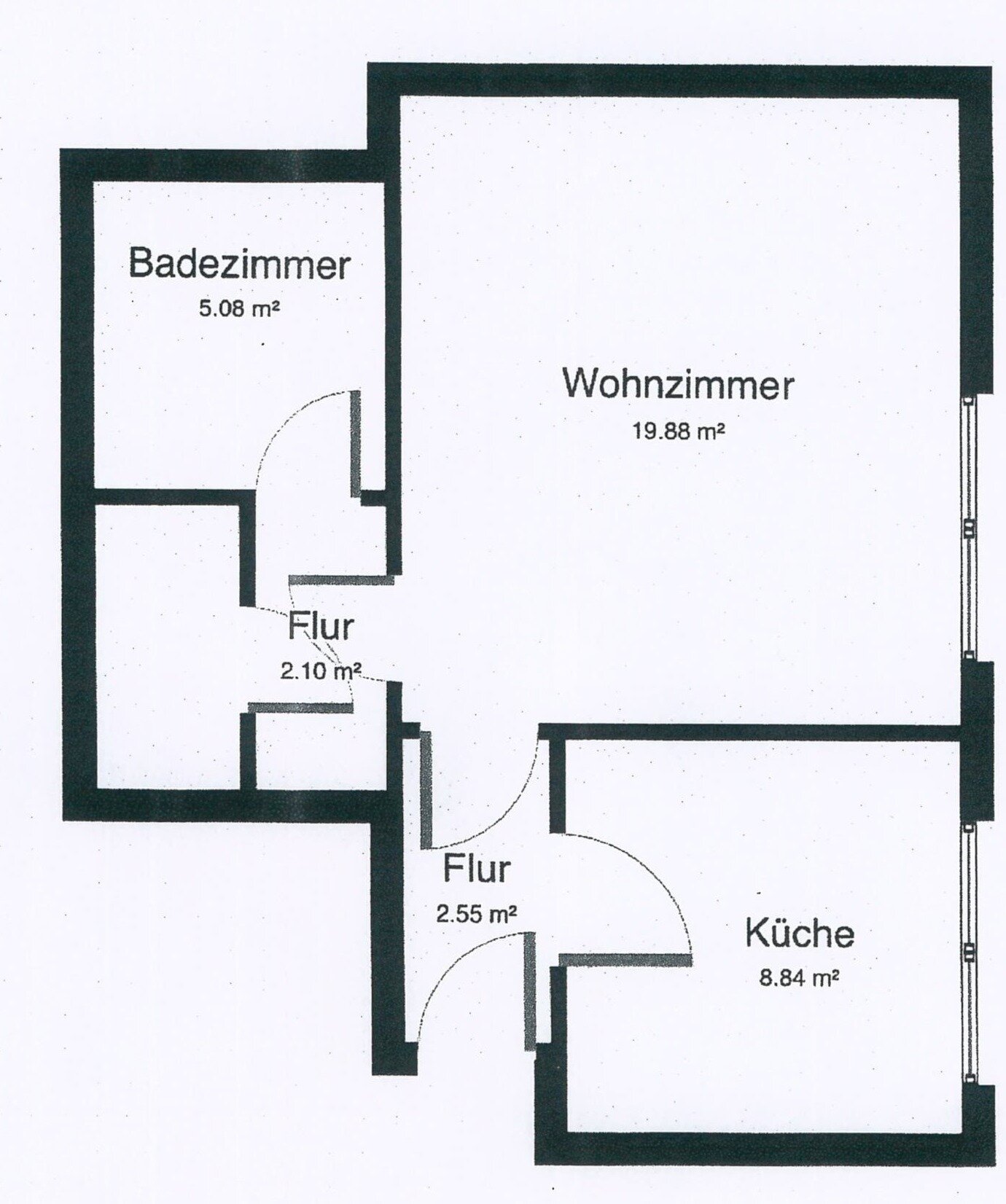 Wohnung zum Kauf 54.000 € 1 Zimmer 38 m²<br/>Wohnfläche EG<br/>Geschoss Neusatz Bad Herrenalb-Neusatz 76332