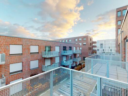 Wohnung zur Miete 1.255 € 3 Zimmer 82,7 m² 1. Geschoss frei ab 01.09.2025 Kommodore-Johnsen-Boulevard 21b Handelshäfen Bremen 28217