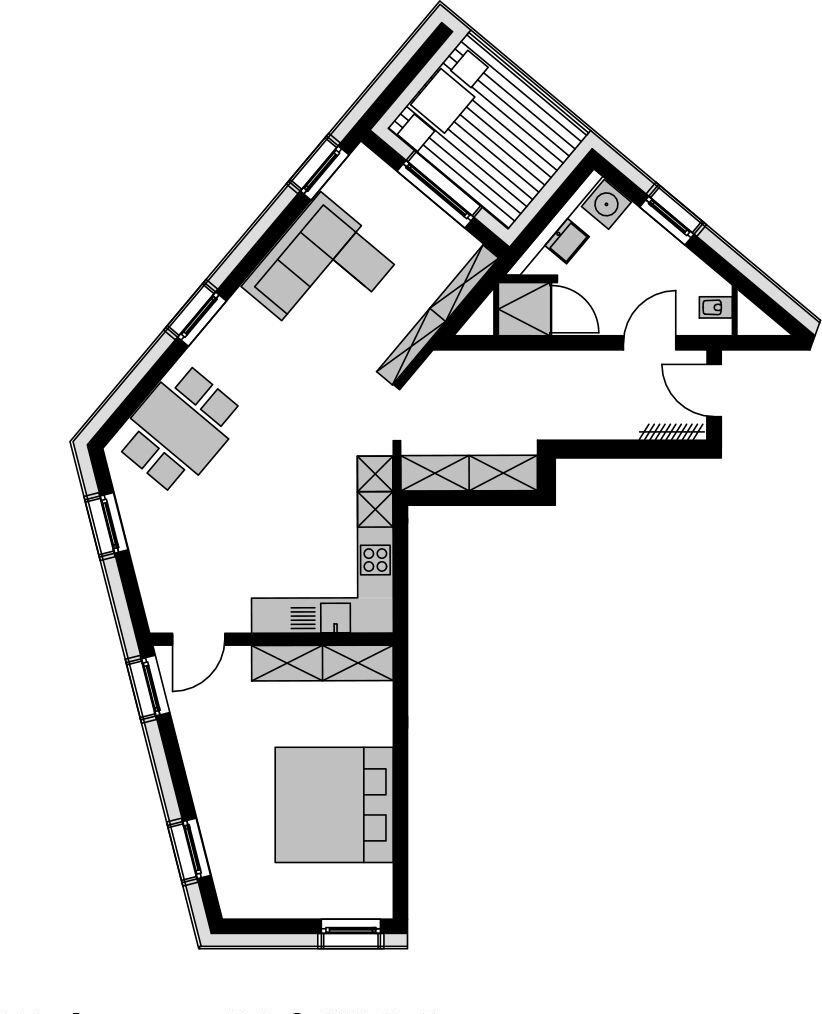 Wohnung zum Kauf provisionsfrei als Kapitalanlage geeignet 439.000 € 2 Zimmer 69,1 m²<br/>Wohnfläche Südstadt 40 Fürth 90763