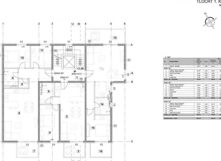 Wohnung zum Kauf 277.460 € 2 Zimmer 73 m² 1. Geschoss Tar-Vabriga