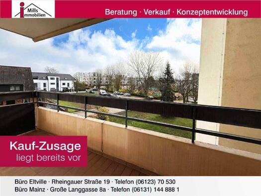 Wohnung zum Kauf 239.000 € 3 Zimmer 82 m² 2. Geschoss Hochheim Hochheim am Main 65239
