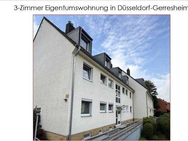 Wohnung zur Miete 1.150 € 3 Zimmer 62 m² 1. Geschoss Gerresheim Düsseldorf 40625