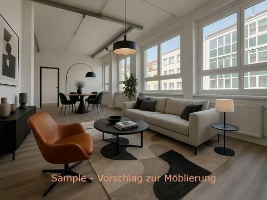 Wohnung zur Miete 2.050 € 3 Zimmer 126 m² Stuttgart 70186