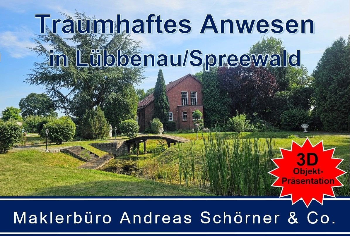 Einfamilienhaus zum Kauf 950.000 € 8 Zimmer 220 m²<br/>Wohnfläche 5.419 m²<br/>Grundstück Lübbenau Lübbenau/Spreewald 03222