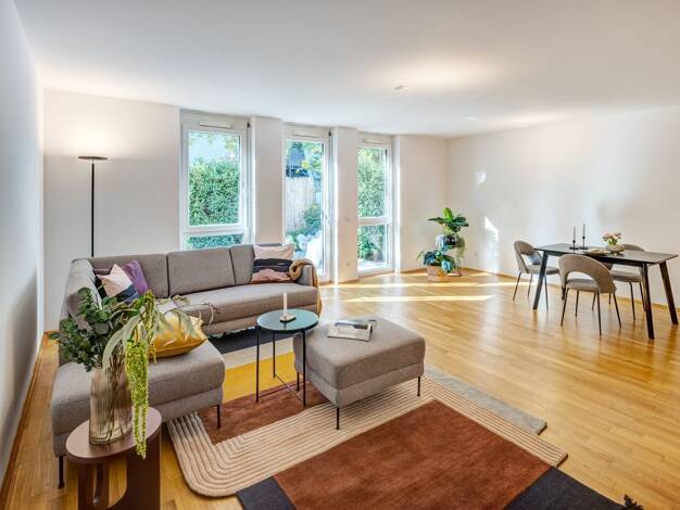 Wohnung zum Kauf 660.000 € 2 Zimmer 72 m² Geschoss EG/4 frei ab sofort Thalk.Obersendl.-Forsten-Fürstenr.-Solln München 81379