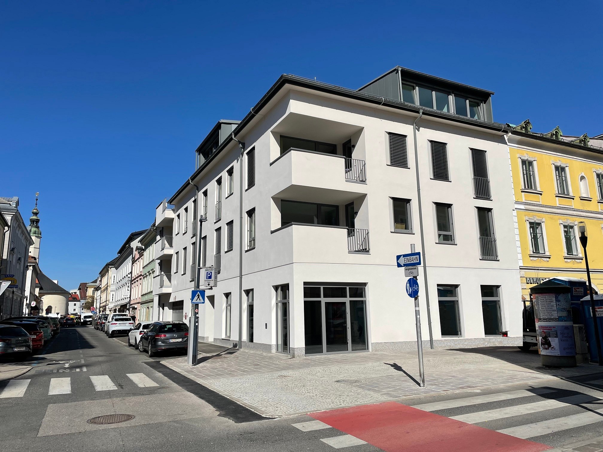 Büro-/Praxisfläche zum Kauf provisionsfrei 480.000 € 5 Zimmer 105,2 m²<br/>Bürofläche Lidmanskygasse 13 Innere Stadt Klagenfurt(Stadt) 9020