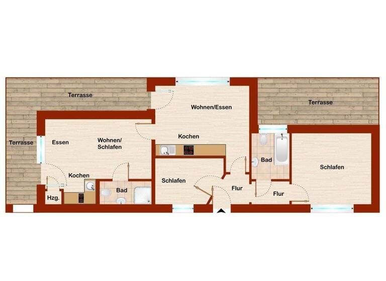 Wohnung zum Kauf 450.000 € 4 Zimmer 65 m² Borkum 26757