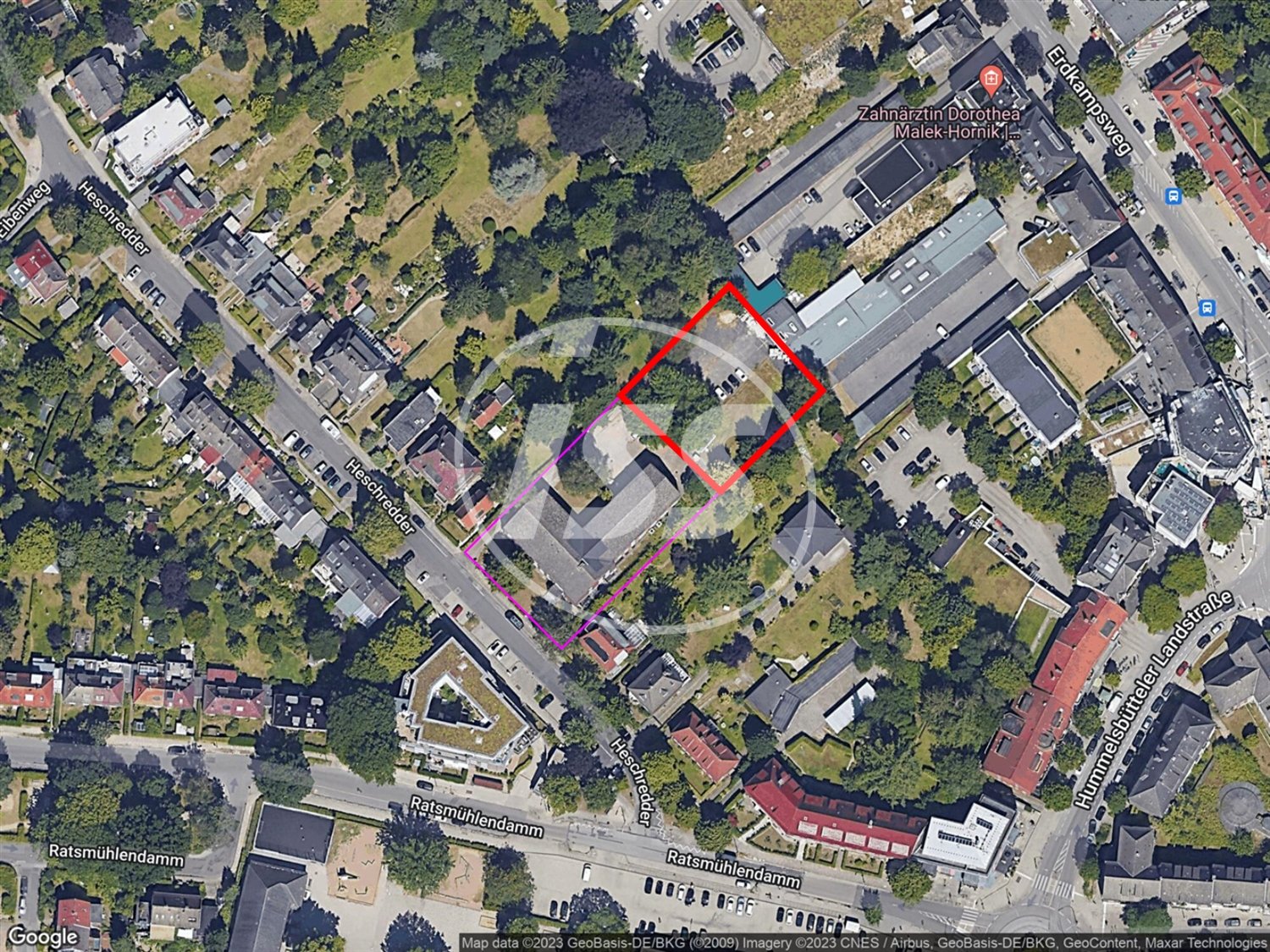 Grundstück zum Kauf 1.500 m²<br/>Grundstück Heschredder 14-20 Fuhlsbüttel Hamburg 22335