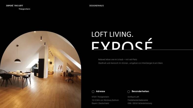 Loft zum Kauf 472.000 € 1 Zimmer 105 m² 2. Geschoss frei ab sofort Thüngersheim Thüngersheim 97291