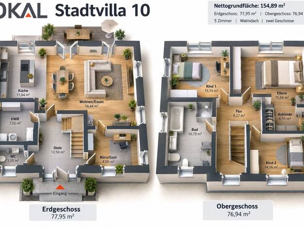 Einfamilienhaus zum Kauf 319.312 € 5 Zimmer 154,1 m² 544 m² Grundstück Gensungen Felsberg 34587