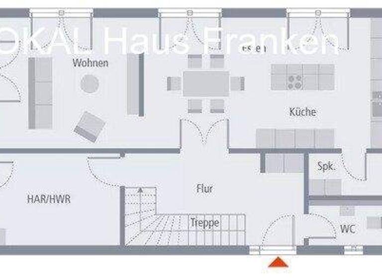 Einfamilienhaus zum Kauf 593.725 € 5 Zimmer 162 m² 865 m² Grundstück Kleinnottersdorf Greding 91171