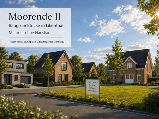 Grundstück zum Kauf provisionsfrei 137.750 € 725 m² Grundstück frei ab sofort Moorende Lilienthal 28865